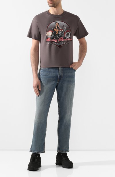 Хлопковая футболка exclusive for moscow HARLEY-DAVIDSON, арт. R003089, фото 2