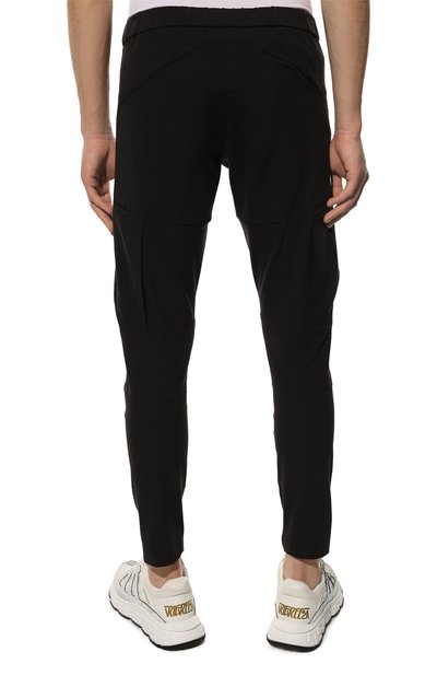 Брюки из хлопка и вискозы KAZUYUKI KUMAGAI черного цвета по цене 44200 руб., арт. AP21-052, фото 4 Брюки из хлопка и вискозы KAZUYUKI KUMAGAI, арт. AP21-052, фото 4