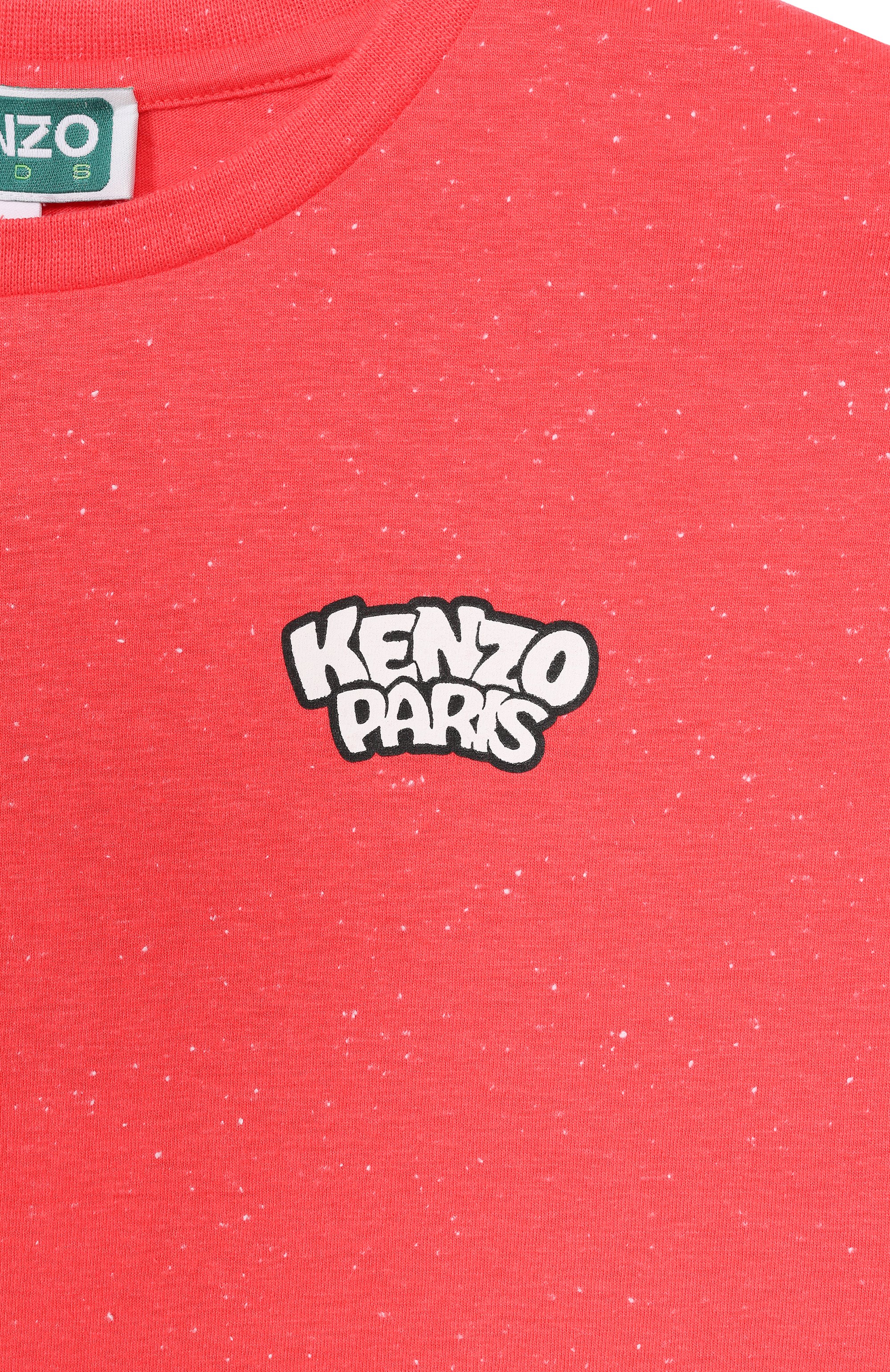 Хлопковая футболка KENZO, арт. K61774, фото 3