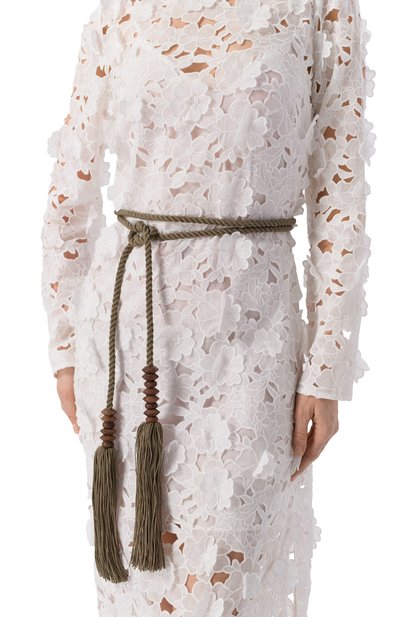 Текстильный пояс BALMAIN, арт. GN0WJ228/TCRW, фото 2