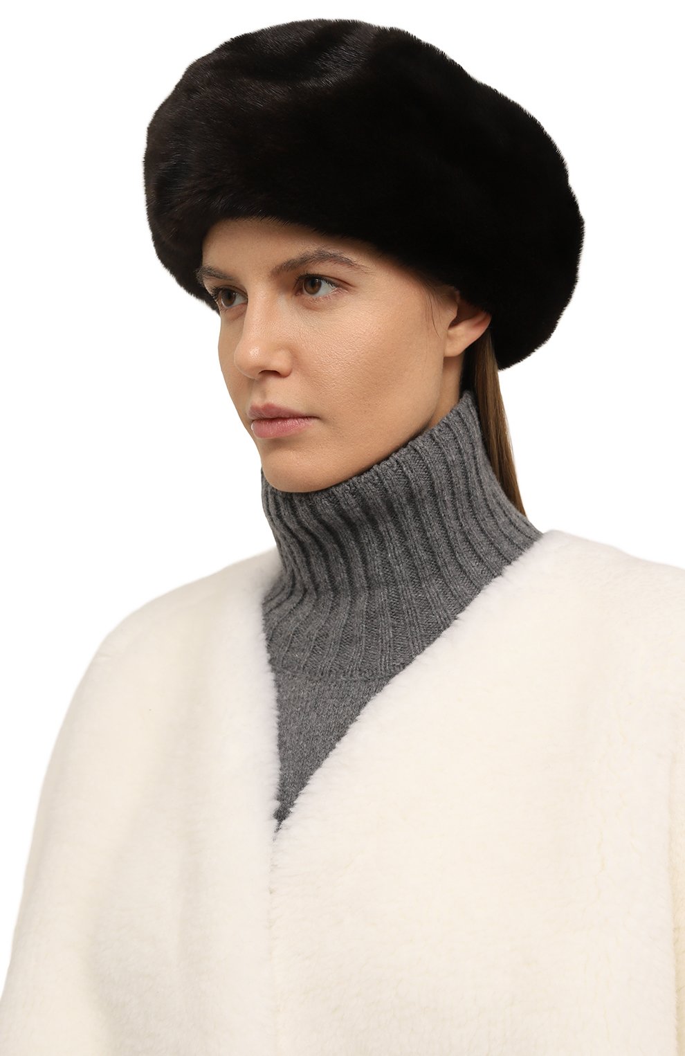 Меховой берет из норки VICTORIA KUSENKOVA, арт. 010200004008, фото 2