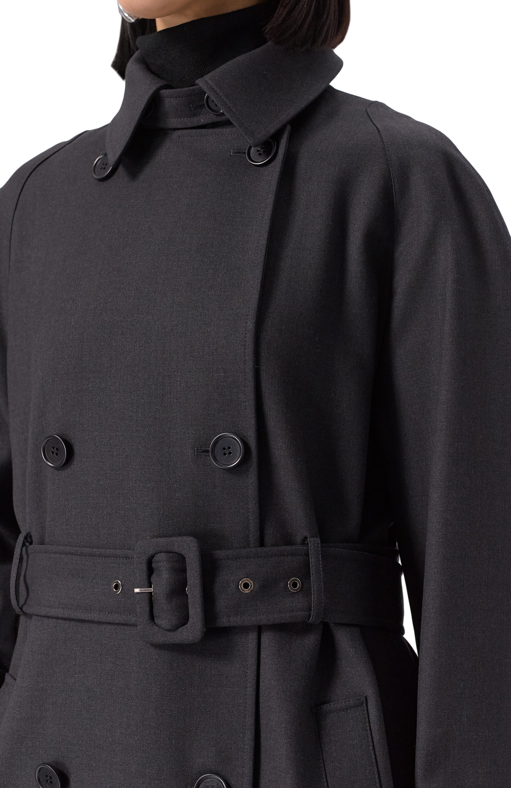 Шерстяной тренч MVST, арт. TXBPL-Y137/LC1613, фото 5