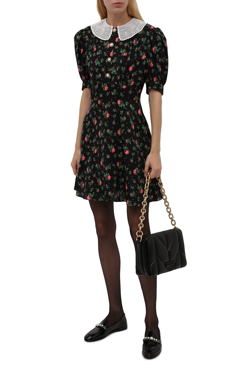 Шелковое платье MIU MIU, арт. MF4360-1MP7-F0002, фото 2