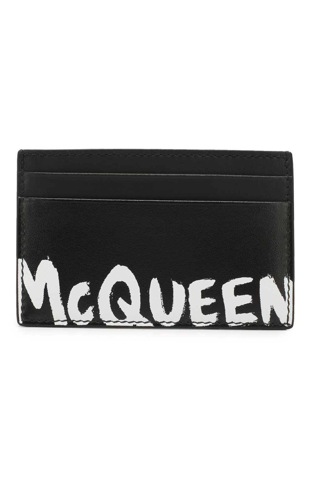 Кожаный футляр для кредитных карт ALEXANDER MCQUEEN, арт. 602144/1NT1B, фото 1