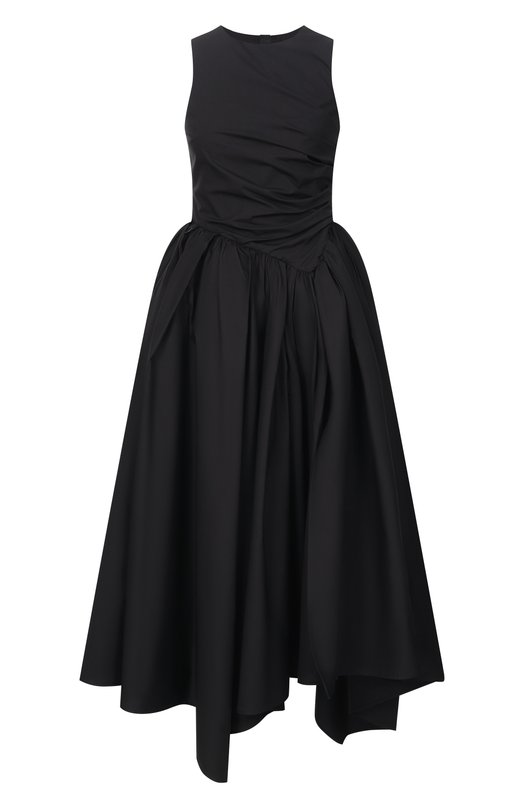 Хлопковое платье MSGM 4042MDA31 267112/267112 Чёрный 4042MDA31 267112/267112