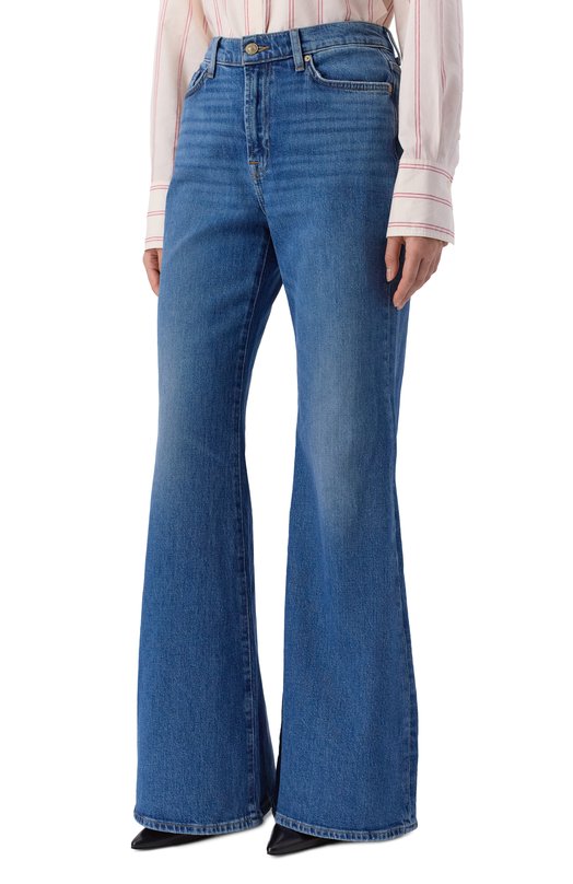 Джинсы Retro Flare 7 For All Mankind 7U4F0C65/RETR0 FLARE Синий  7U4F0C65/RETR0 FLARE Фото 3
