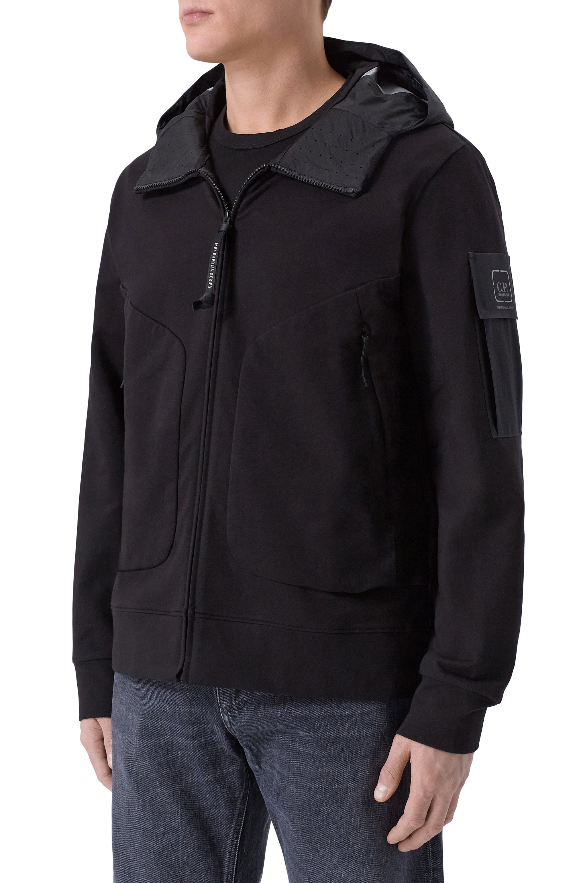 Хлопковая толстовка C.P. COMPANY, арт. 20CLSS016A/006452M, фо то 3