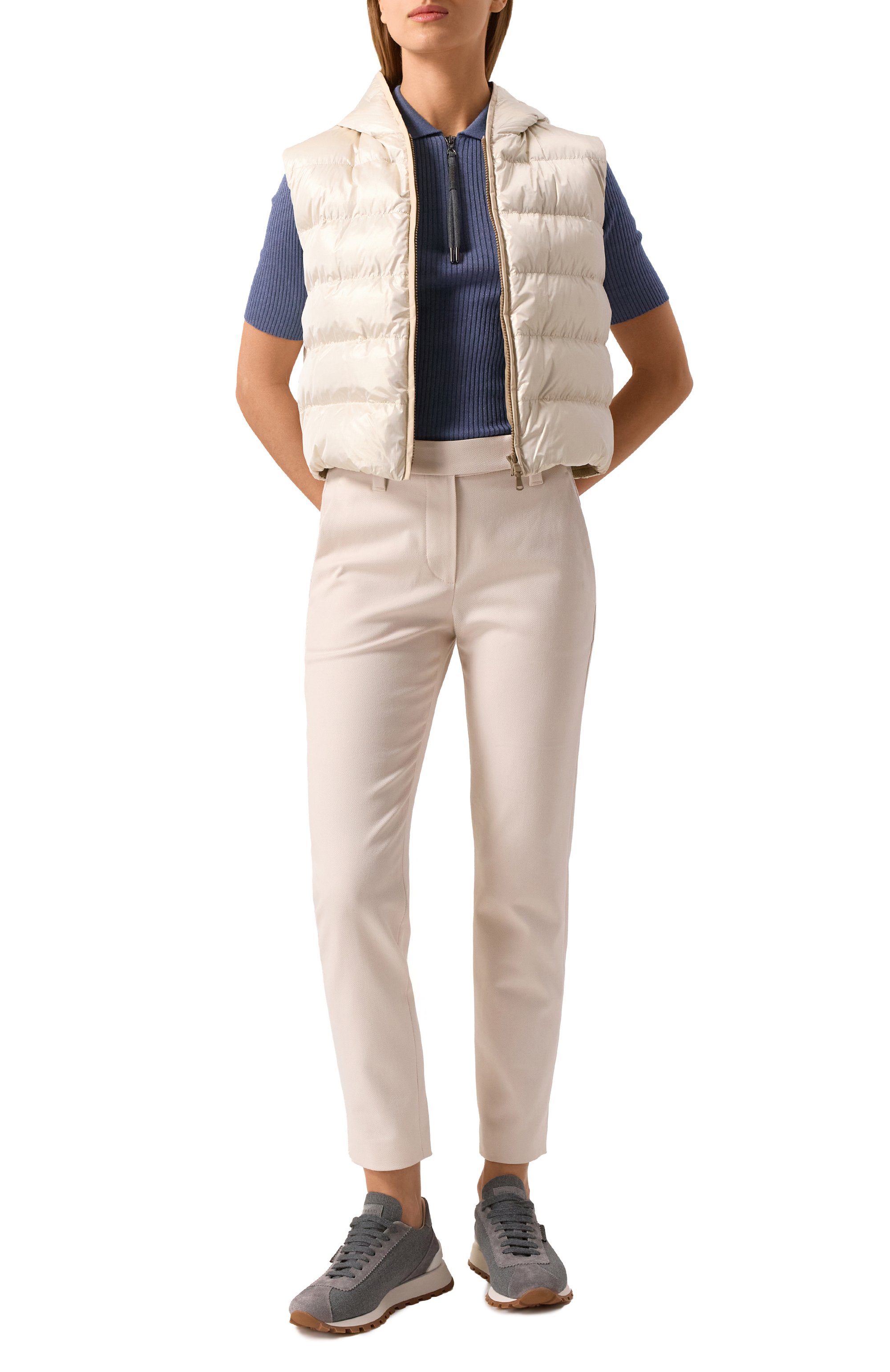 Поло из кашемира и шелка BRUNELLO CUCINELLI, арт. M41835505P, фото 2