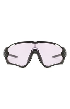 Женские солнцезащитные очки OAKLEY черного цвета, арт. 9290-929054 | Фото 4 (Кросс-КТ: С/з-унисекс; Региональные ограничения белый список (Axapta Mercury): Не проставлено, RU; Нос: Не проставлено; Материал: Пластик; Тип очков: С/з; Очки форма: Маска; Оптика Гендер: оптика-унисекс)