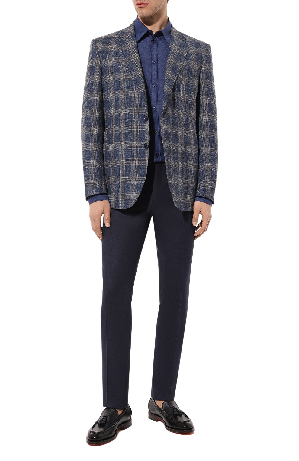 Пиджак из шерсти и хлопка CANALI, арт. 11288/FC05154, фото 2