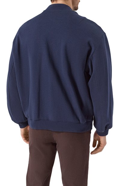 Бомбер из хлопка и шелка KITON, арт. UMM062601, фото 4