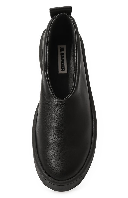 фото Кожаные слипоны jil sander