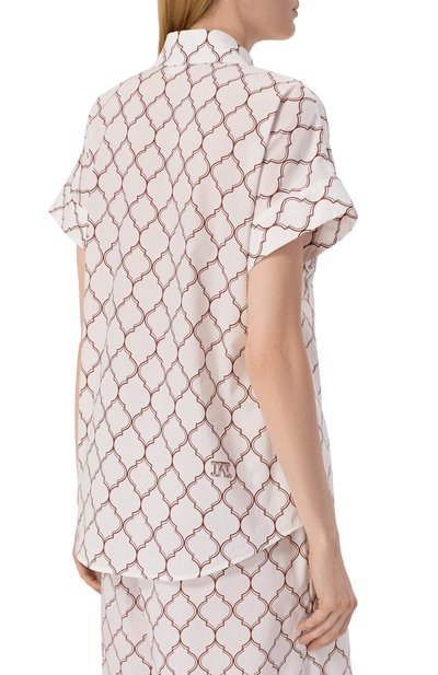 Хлопковая рубашка MAX MARA, арт. SPONDA 2516111029, фото 4