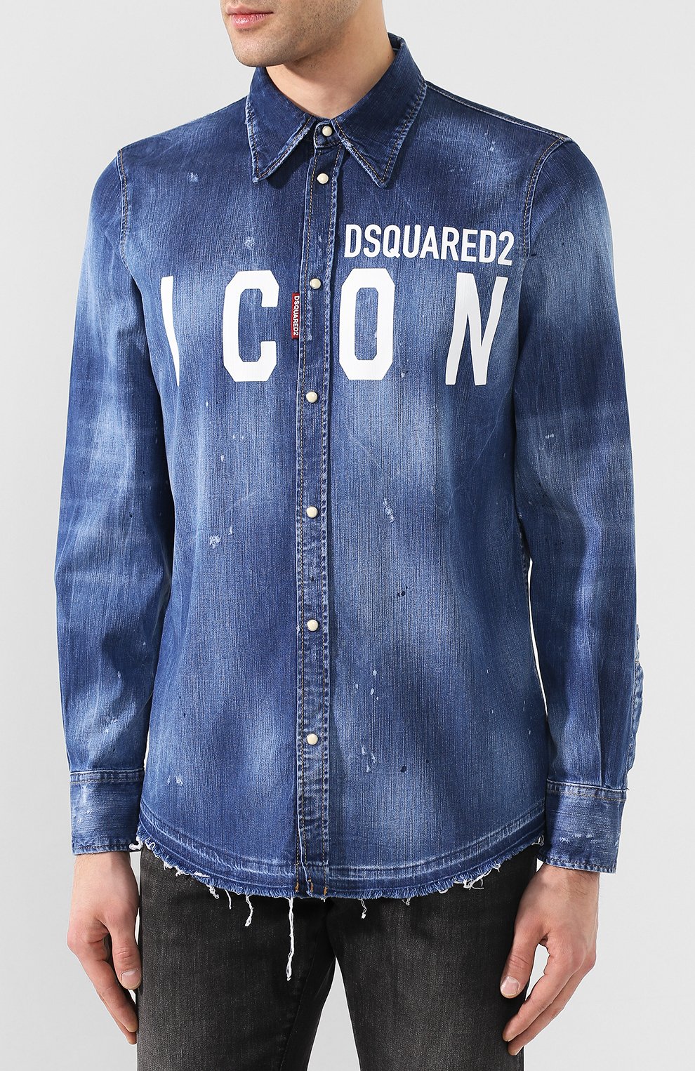 Джинсовая рубашка DSQUARED2, арт. S79DL0001/S30341, фото 3