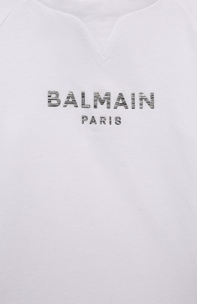 Хлопковая футболка BALMAIN, арт. BV8511, фото 3
