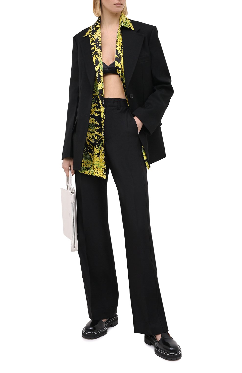 Шерстяной жакет JIL SANDER, арт. JSPR130011-WR201000, фото 3