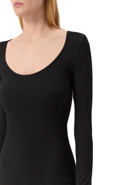 Платье EDOMO черного цвета по цене 13900 руб., арт. D001005FW2324, фото 5 Платье EDOMO, арт. D001005FW2324, фото 5