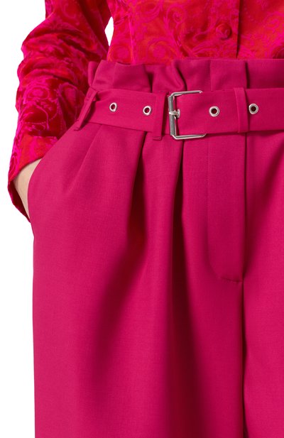 Шерстяные брюки DRIES VAN NOTEN фуксия цвета по цене 108500 руб., арт. 251-010926-1381, фото 5 Шерстяные брюки DRIES VAN NOTEN, арт. 251-010926-1381, фото 5