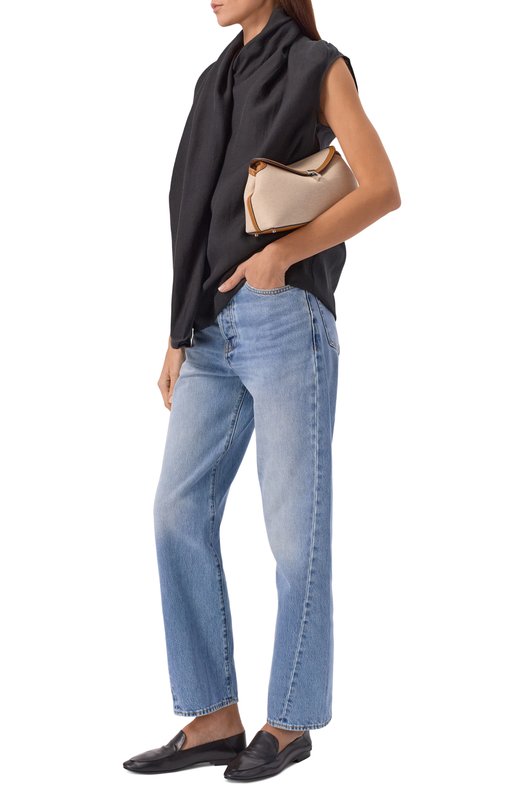 Клатч T-Lock TOTEME 243-WAL944-FB0234 Бежевый  243-WAL944-FB0234 Фото 7