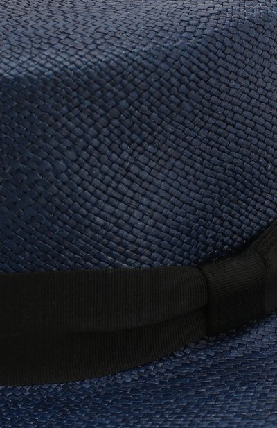 Шляпа ekaterina CANOE темно-синего цвета по цене 12000 руб., арт. 1964834_1, фото 3 Шляпа ekaterina CANOE, арт. 1964834_1, фото 3