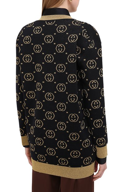 Шерстяной кардиган GUCCI, арт. 555014/XKAH9, фото 4