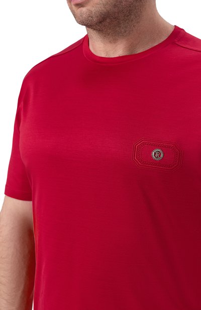 Хлопковая футболка STEFANO RICCI, арт. MNH6104960/TE0001, фото 5