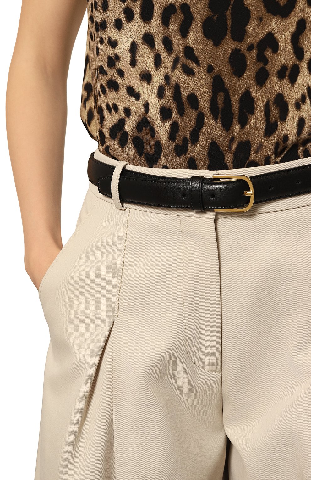 Кожаный ремень TOTEME, арт. 233-812-612, фото 2