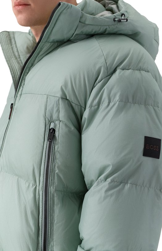 Пуховик BOSS Orange 50543618 Зелёный  50543618 Фото 5