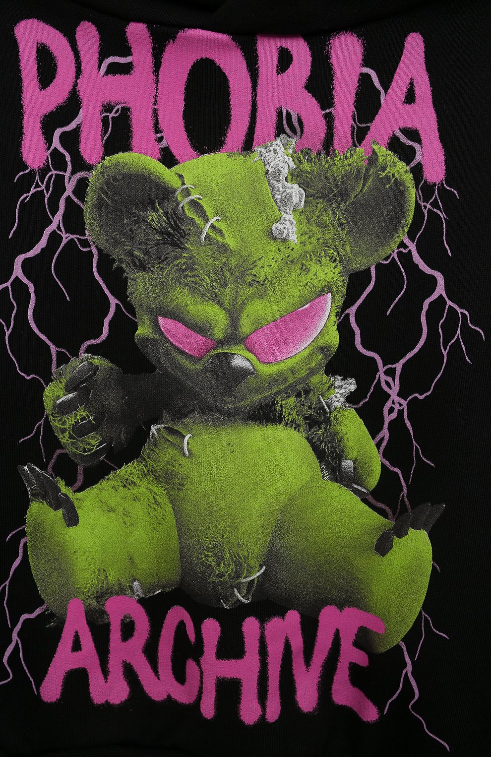 Хлопковое худи PHOBIA ARCHIVE, арт. PHK00674, фото 3