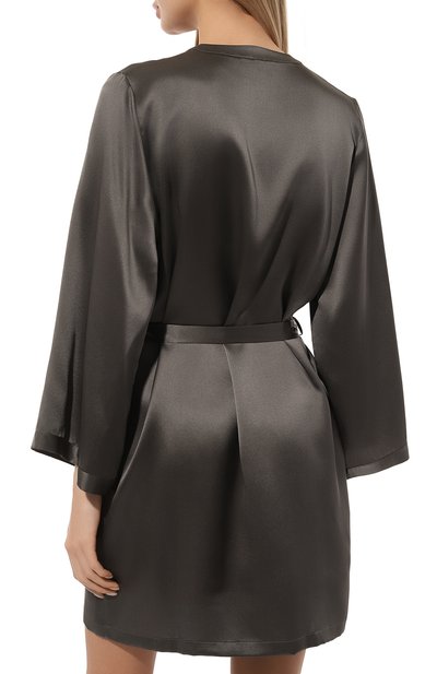 Шелковый халат MARJOLAINE, арт. Laser, фото 4