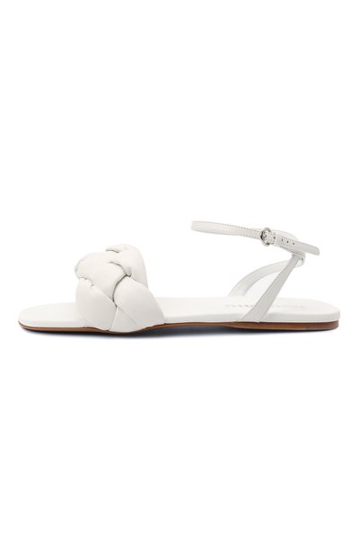 Кожаные сандалии MIU MIU, арт. 5X431D-LYB-F0009-005, фото 3