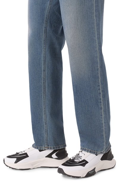 Текстильные кроссовки true act VALENTINO черно-белого цвета по цене 99900 руб., арт. 6Y2S0H96/PTN, фото 3 Текстильные кроссовки true act VALENTINO, арт. 6Y2S0H96/PTN, фото 3