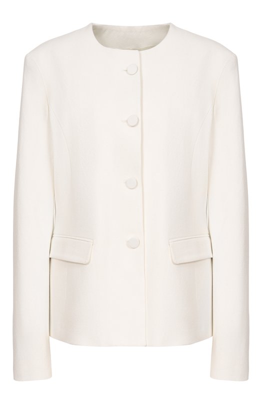 Жакет из вискозы и хлопка Armarium ARMFWB014/V013 Белый ARMFWB014/V013