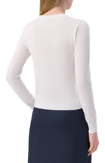 Хлопковый пуловер LORENA ANTONIAZZI, арт. P26113GM43A/1329, фото 4