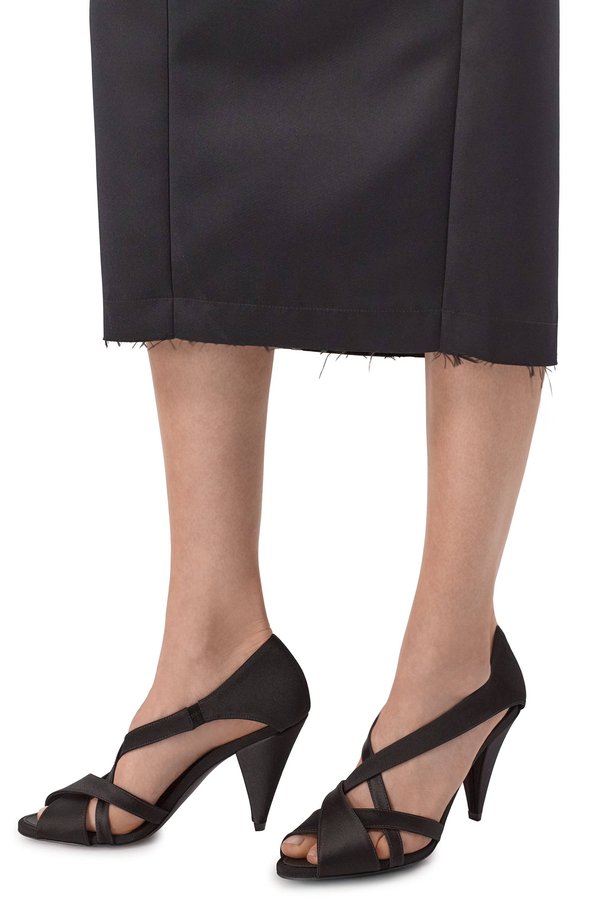 Текстильные босоножки CO, арт. 0833RAS0-BLA, фото 2