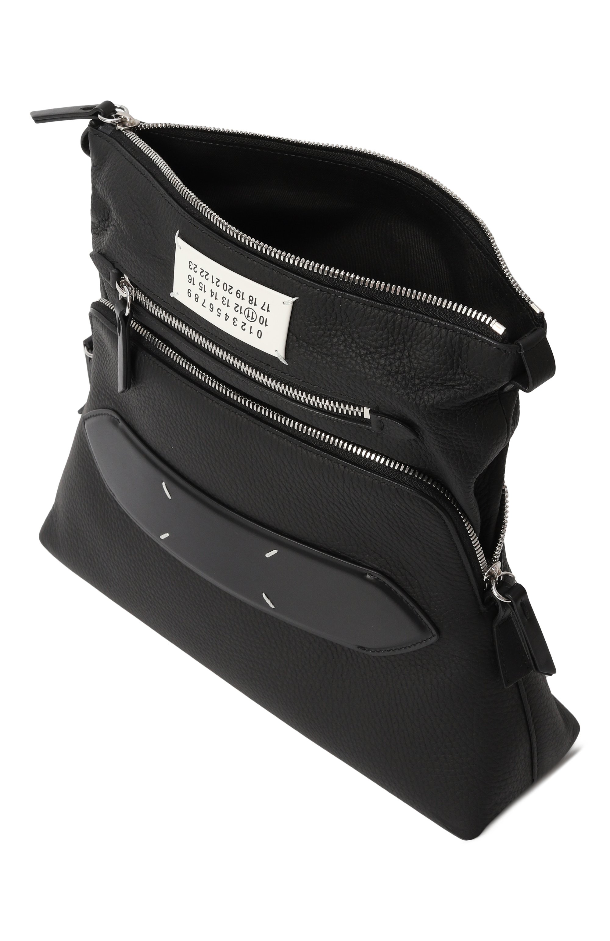 Сумка 5ac MAISON MARGIELA черного цвета по цене 199500 руб., арт. SB1WG0003/P4746, фото 8 Сумка 5ac MAISON MARGIELA, арт. SB1WG0003/P4746, фото 8