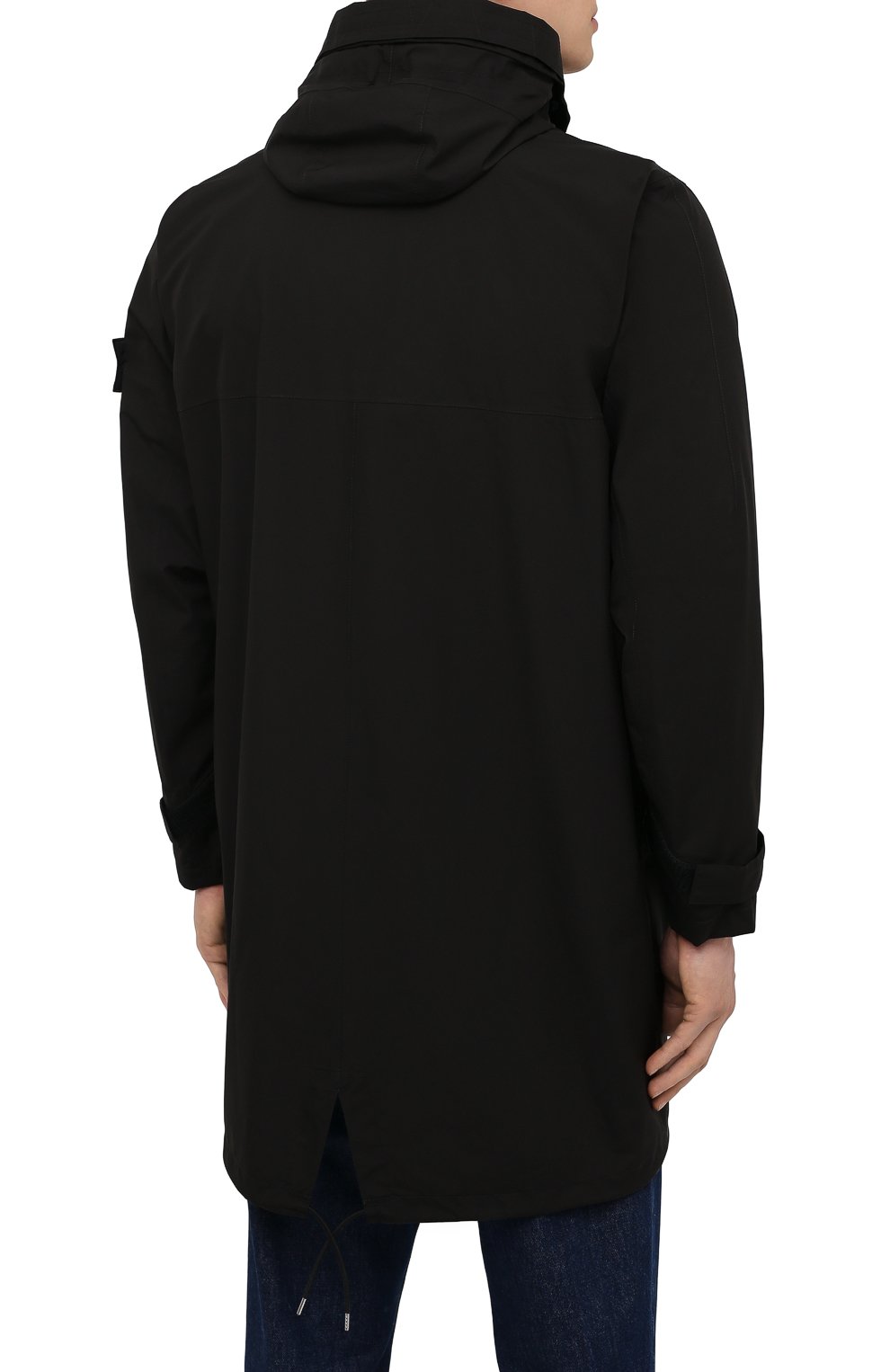 Мужская черная парка STONE ISLAND SHADOW PROJECT купить в интернет