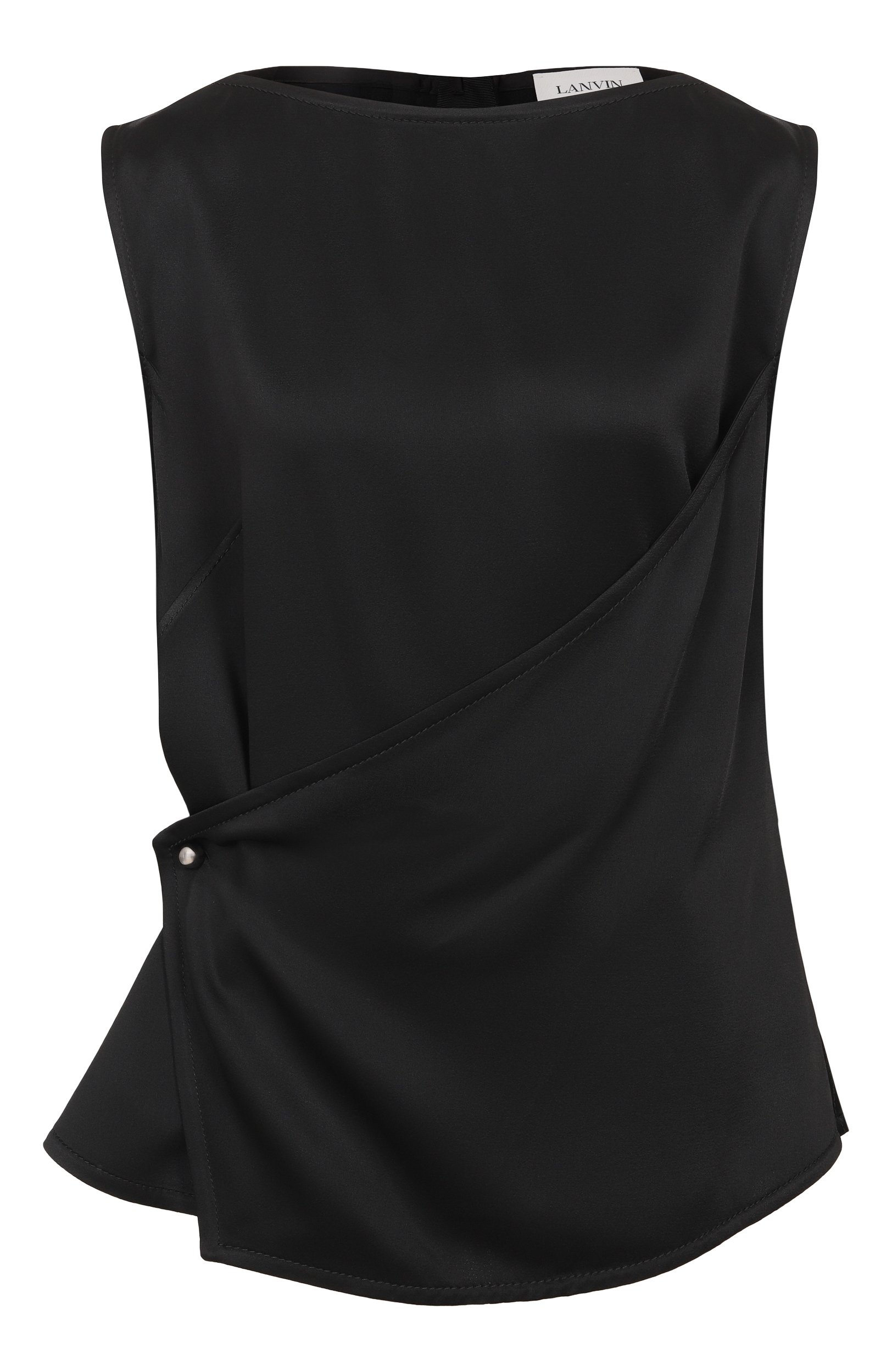 Атласный топ LANVIN, арт. RW-T00012-6390-A26, фото 1