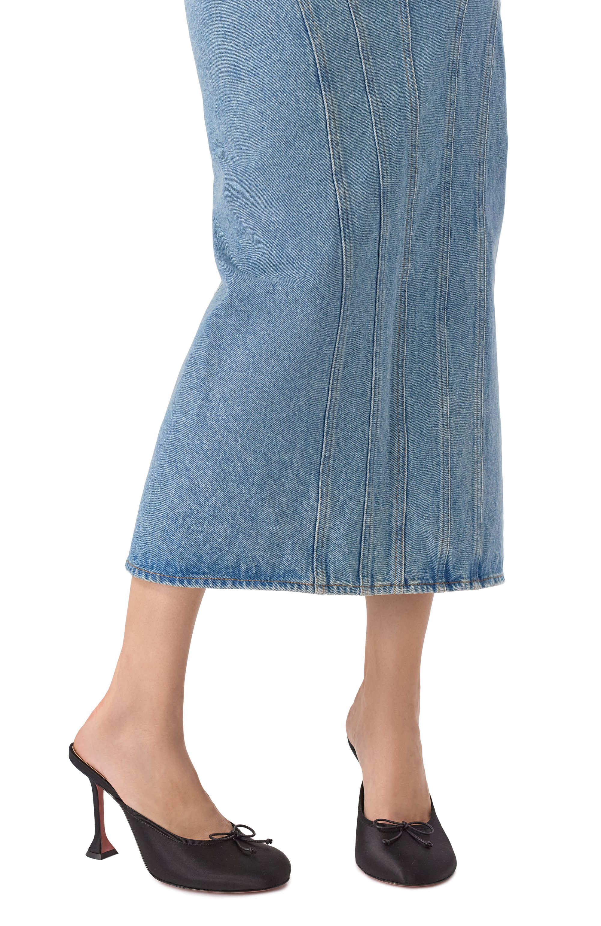 Текстильные мюли lila 95 AMINA MUADDI, арт. LILA SLIPPER 95, фото 3