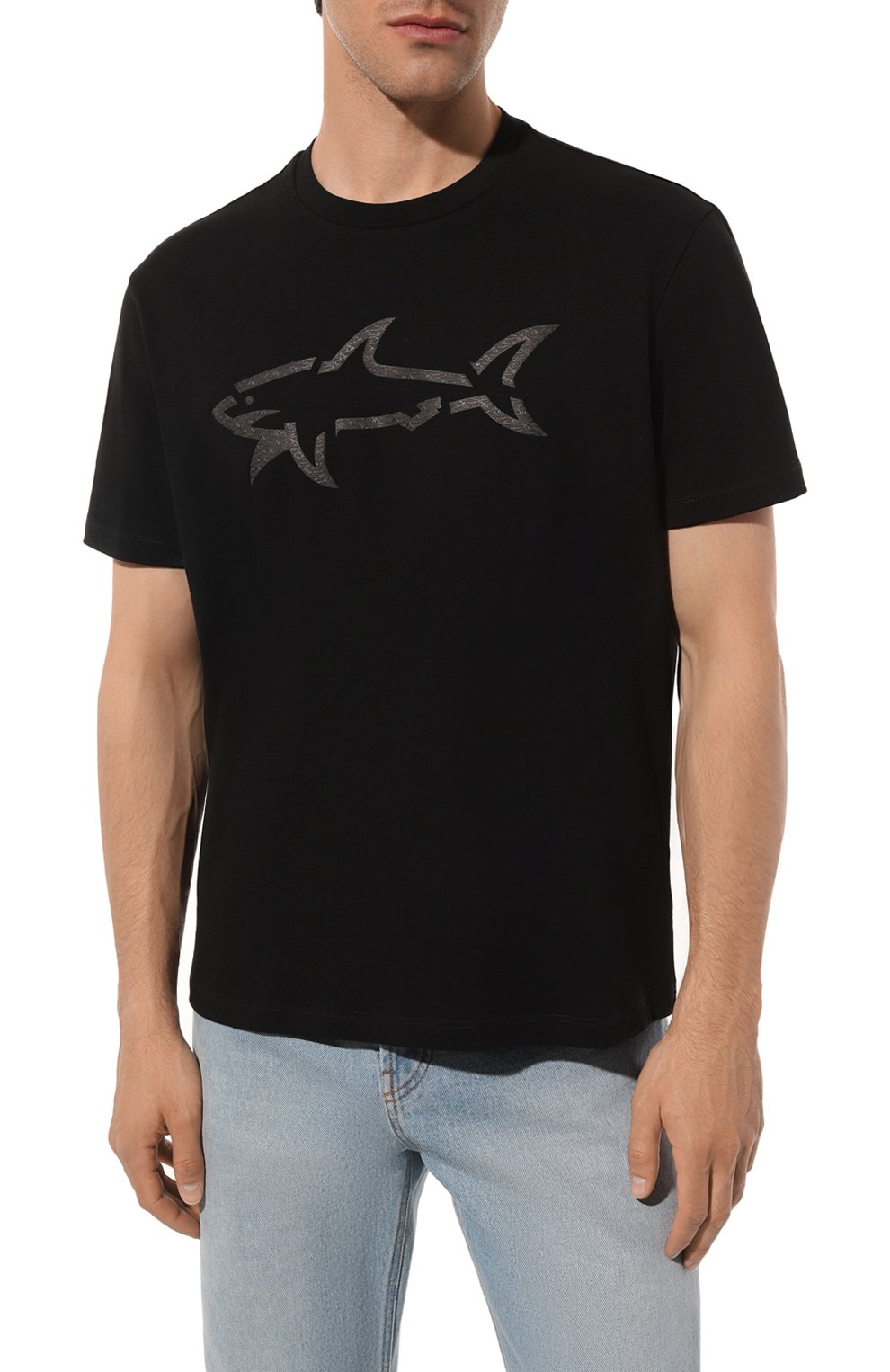 Хлопковая футболка PAUL&SHARK, арт. 14311653, фото 3