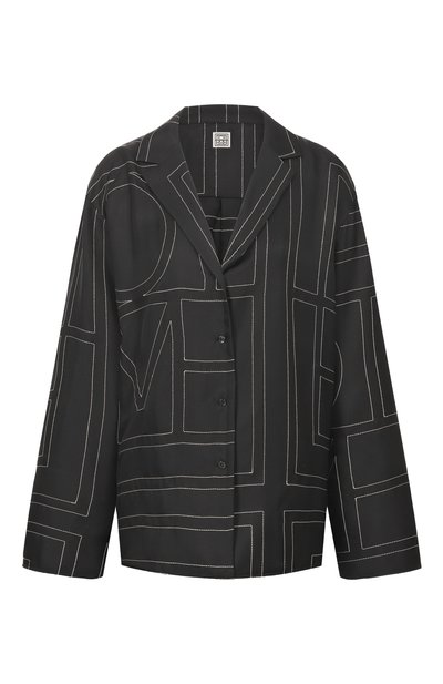 Женская атласная блузка TOTEME, арт. 213-755-707