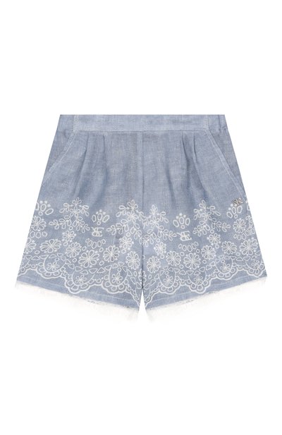 Льняные шорты ERMANNO SCERVINO, арт. Z1G414