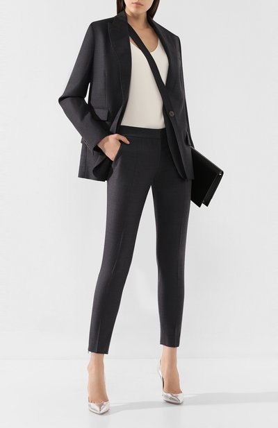 Шерстяные брюки со стрелками STELLA MCCARTNEY, арт. 531844/SGB07, фото 2