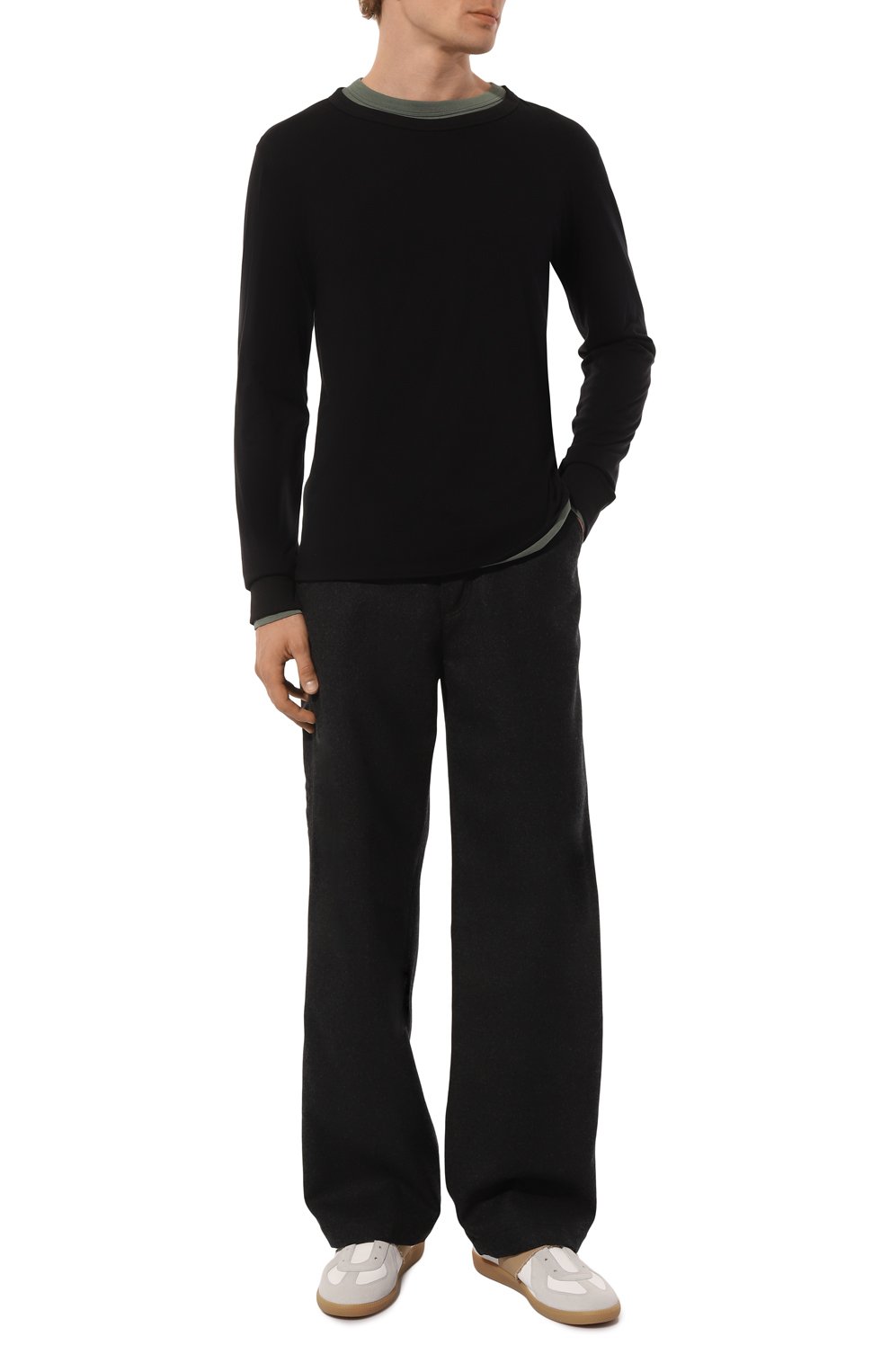 Хлопковый лонгслив DRIES VAN NOTEN, арт. 242-021147-9606, фото 2