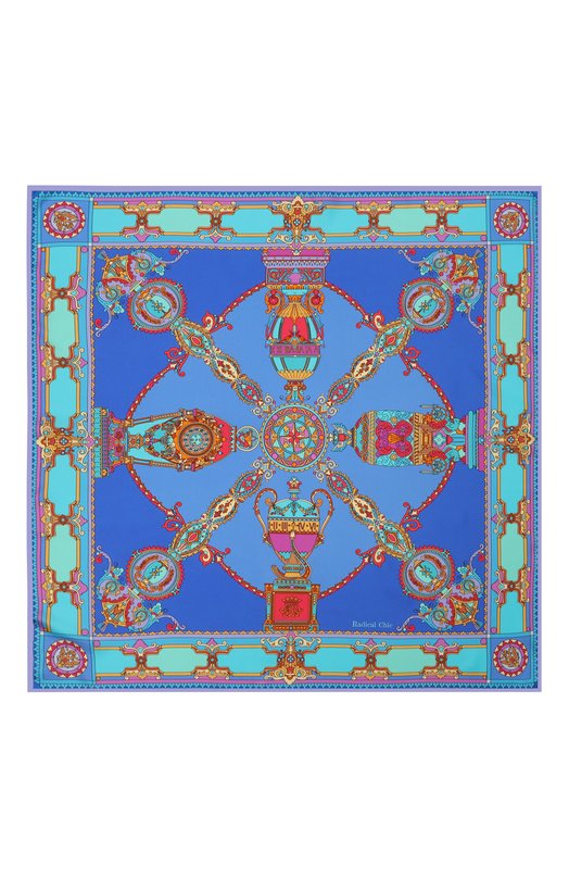 Шелковый платок Faberge Treasures Radical Chic 370734.07.02 Синий  370734.07.02 Фото 4