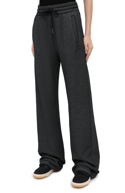 Хлопковые брюки OFF-WHITE черного цвета по цене 68700 руб., арт. 0WCH005E20JER0011010, фото 3 Хлопковые брюки OFF-WHITE, арт. 0WCH005E20JER0011010, фото 3