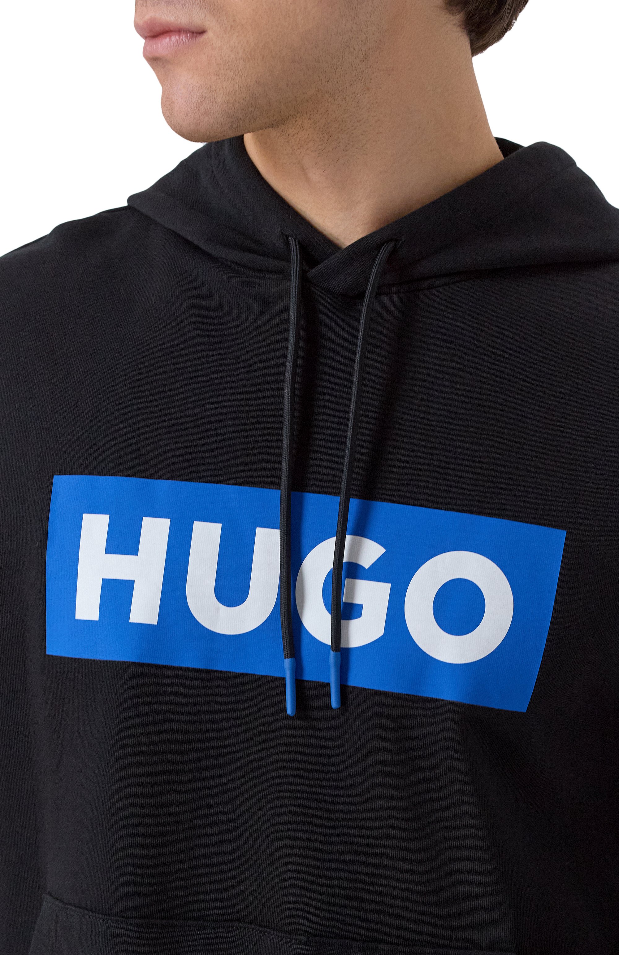 Хлопковое худи HUGO BLUE, арт. 50522370, фото 5