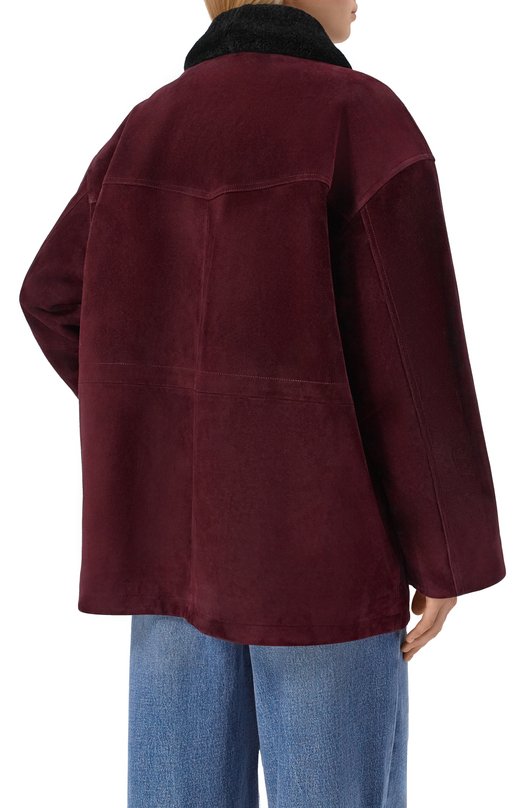 Замшевая куртка Addicted AS1002-1 Бордовый  AS1002-1 Фото 4