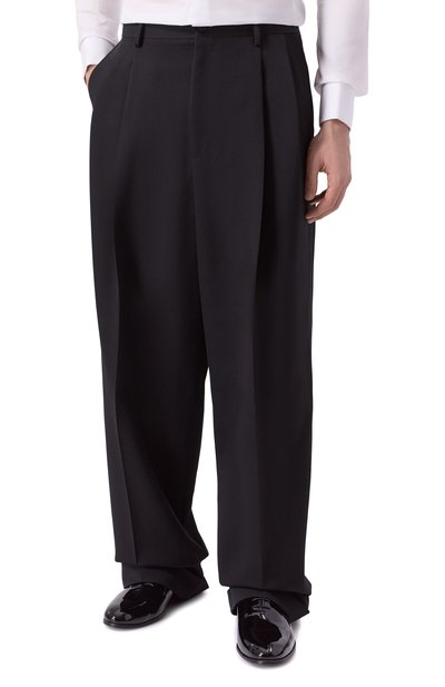 Брюки из шерсти и шелка DOLCE & GABBANA, арт. GP17DT/FU21E, фото 3