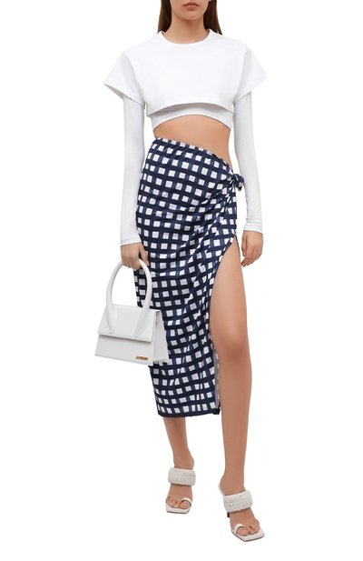 Топ JACQUEMUS белого цвета по цене 24950 руб., арт. 213JS100-2450, фото 2 Топ JACQUEMUS, арт. 213JS100-2450, фото 2